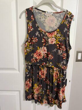 Women's Maternity Floral Top